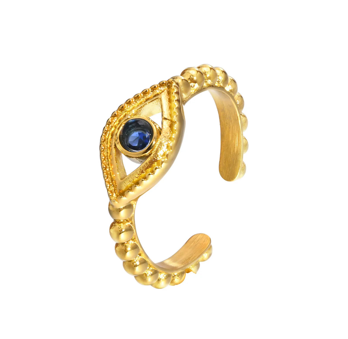 Honu Evil Eye Ring