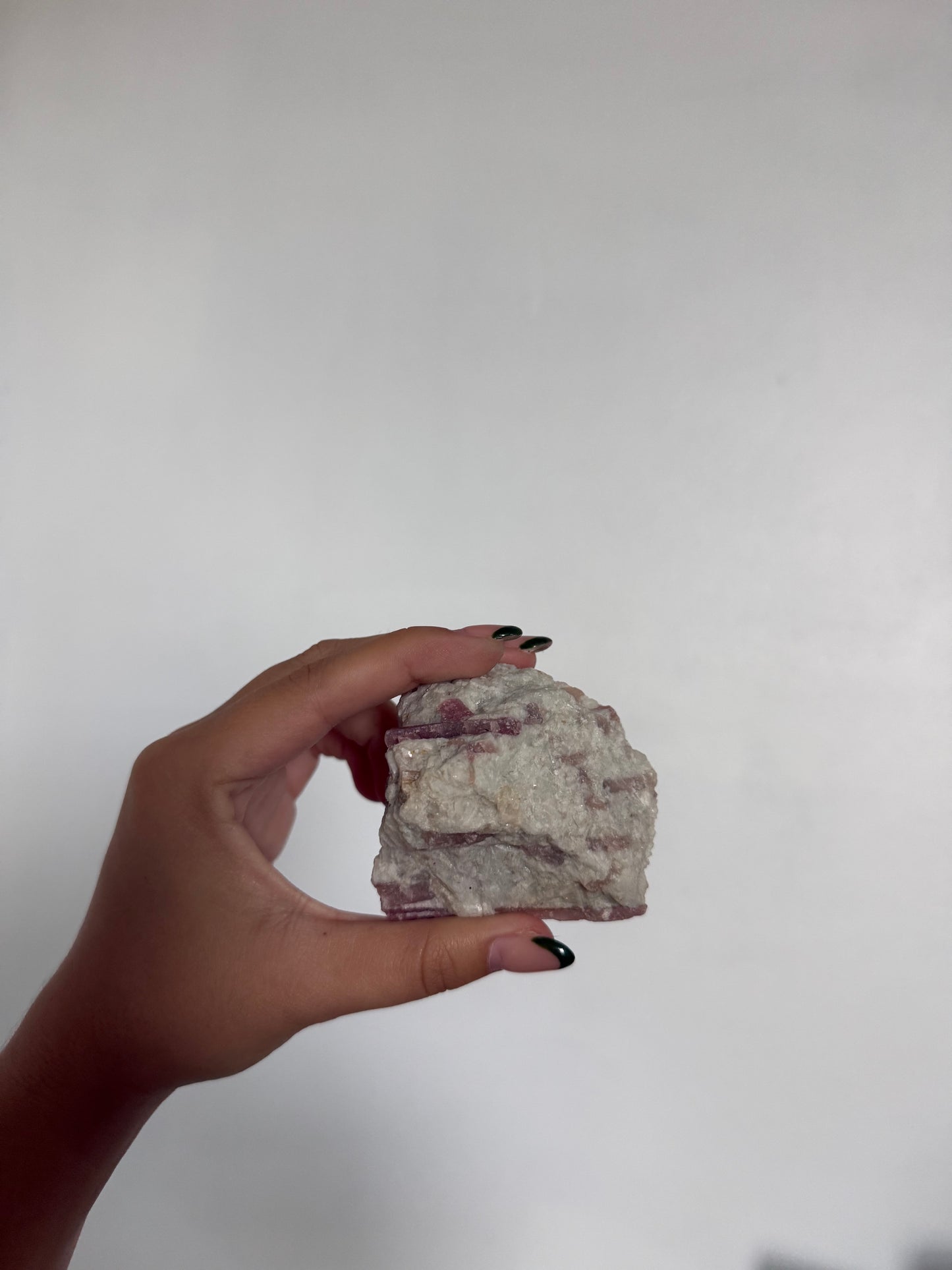 Pink Tourmaline & Aquamarine Raw Stone