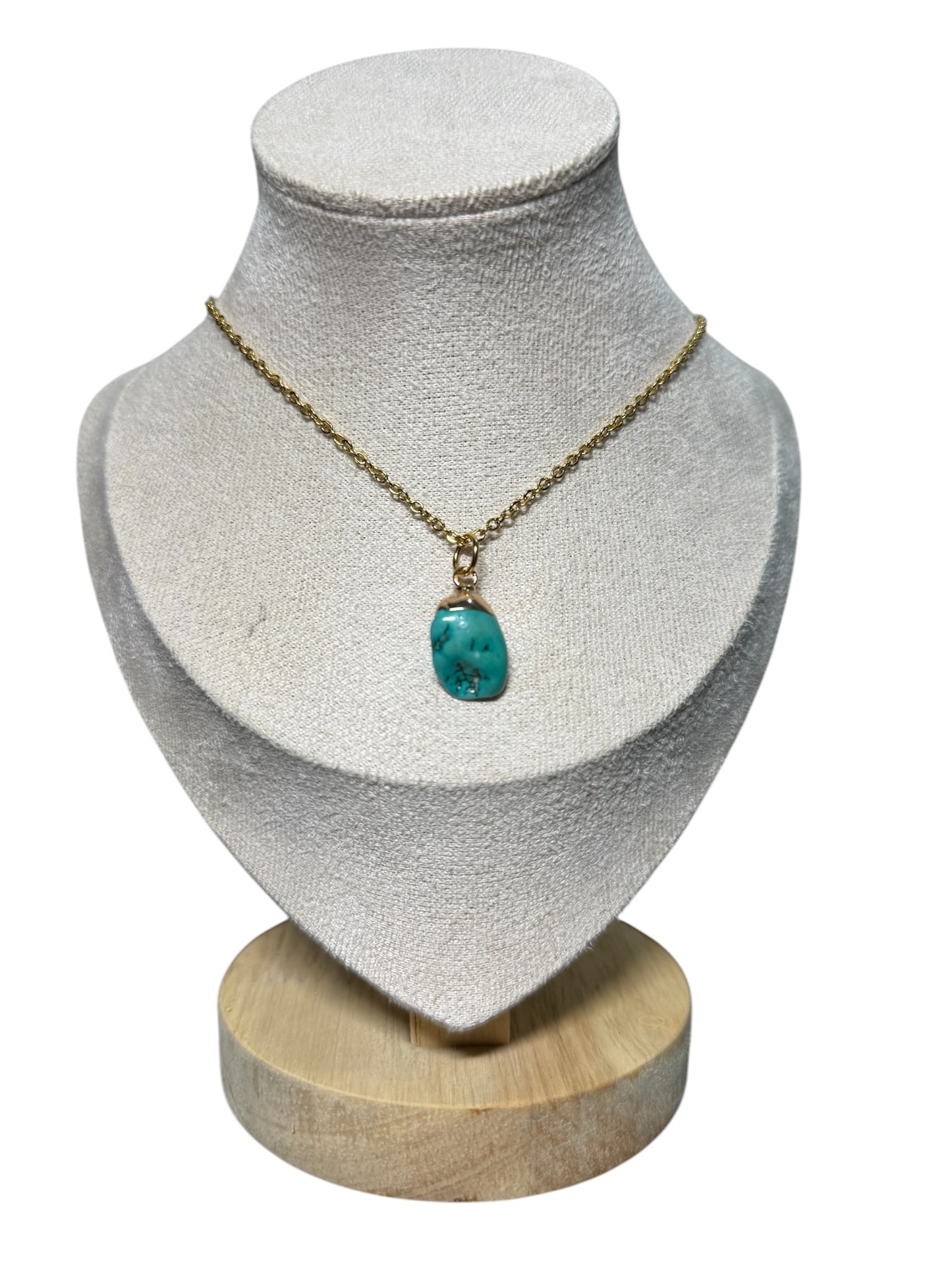 Sun & Moon Raw Quartz Necklace