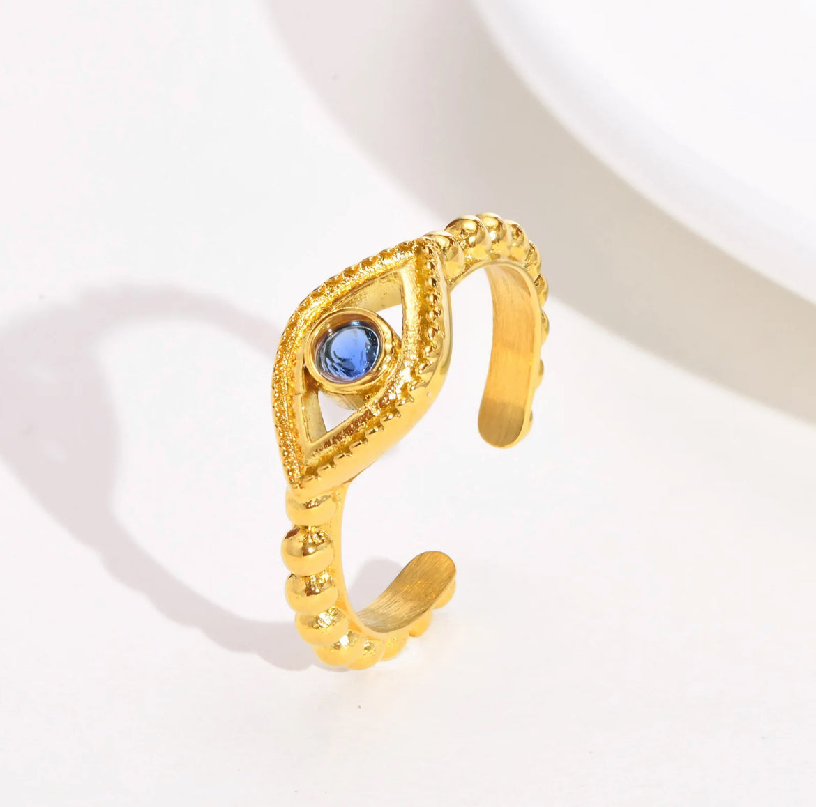 Honu Evil Eye Ring