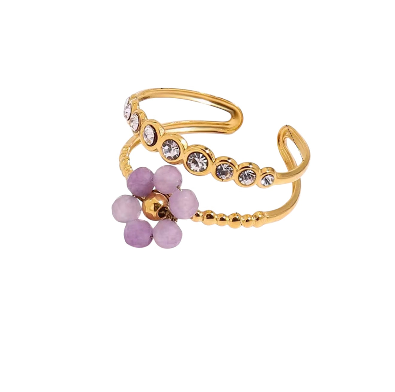 Crystal Bloom Ring