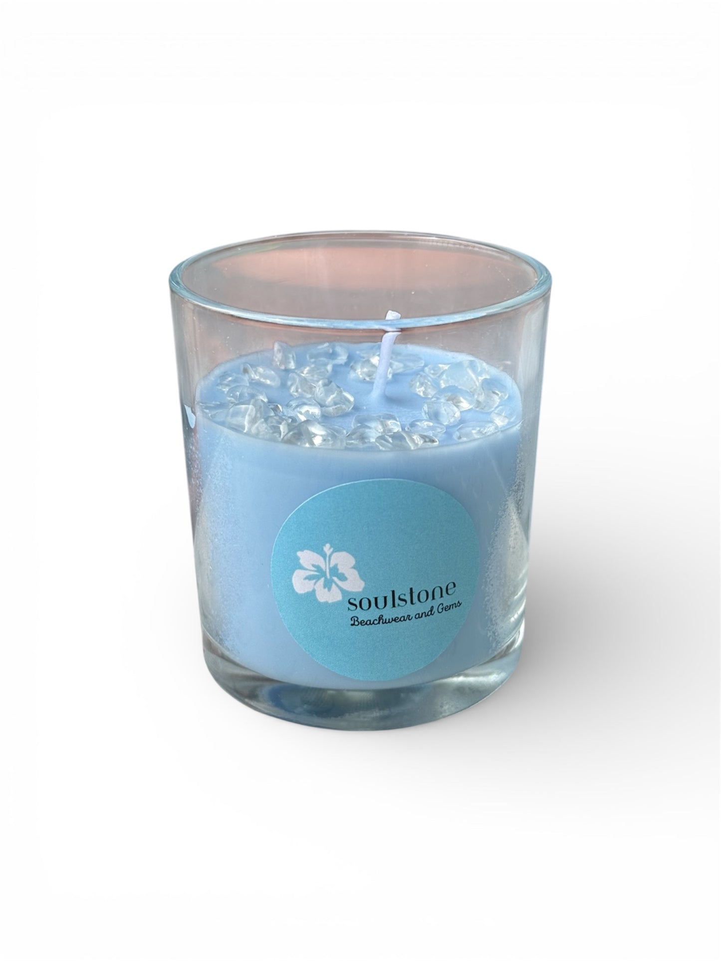 Clear Quartz Candle