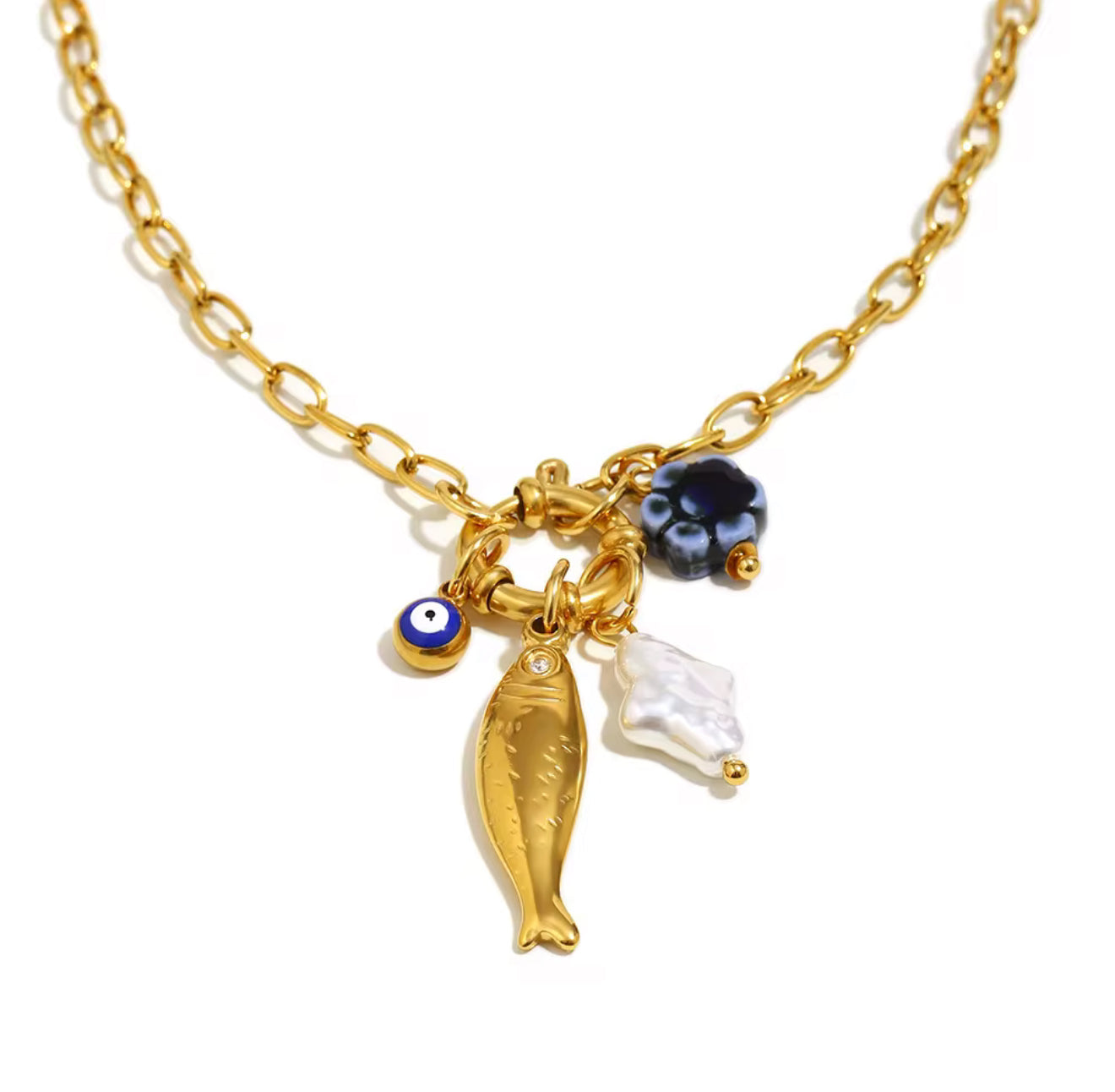 Isla Evil Eye Necklace