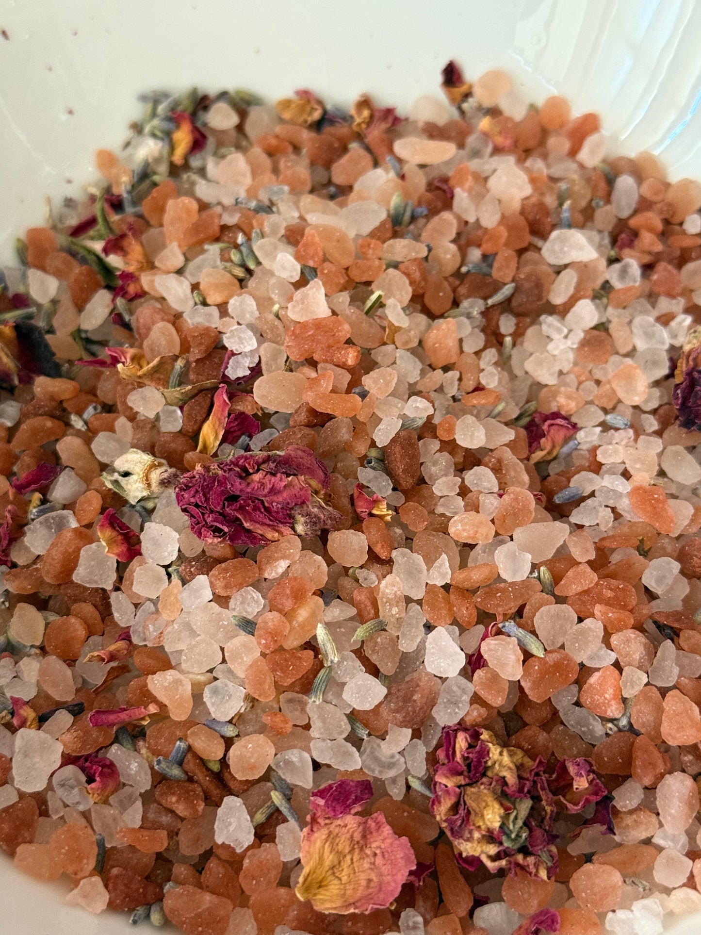 Energy Cleansing Salt-Rose & Lavender