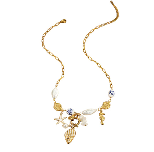 Tamarindo Clear Quartz Necklace