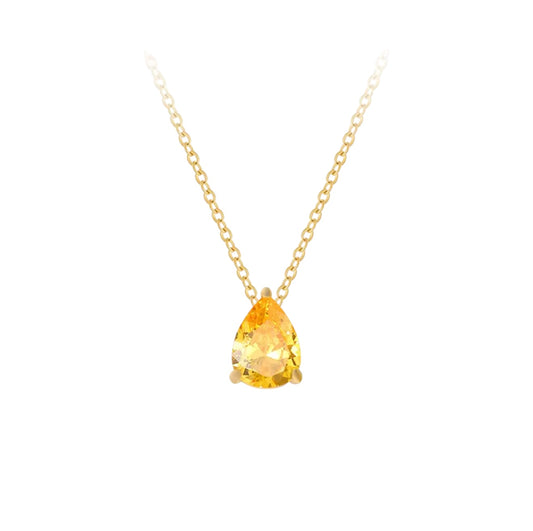 Isla Citrine Necklace