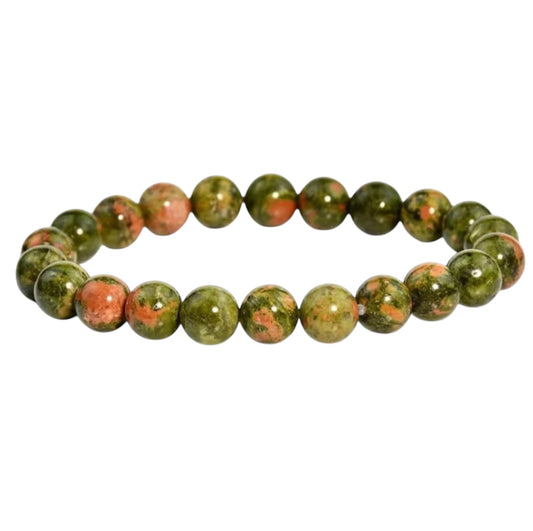 Tidal Unakite Bracelet